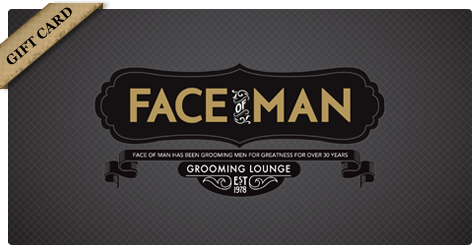 Face of Man gift card